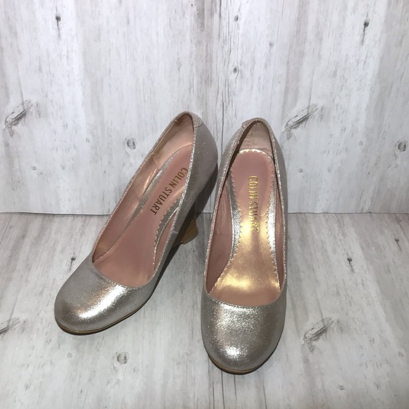 Colin Stuart For Victoria Secret Sparkly Wedges - Picture 1 of 8